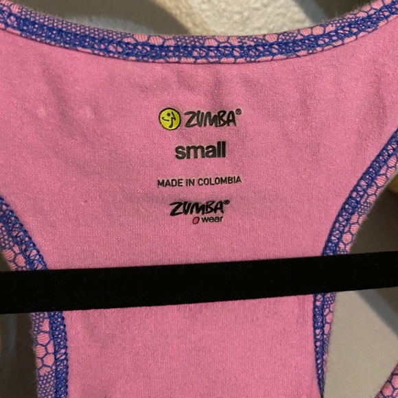 Zumba Wear Purple & Pink Wonder Tank Top - Picture 3 of 4